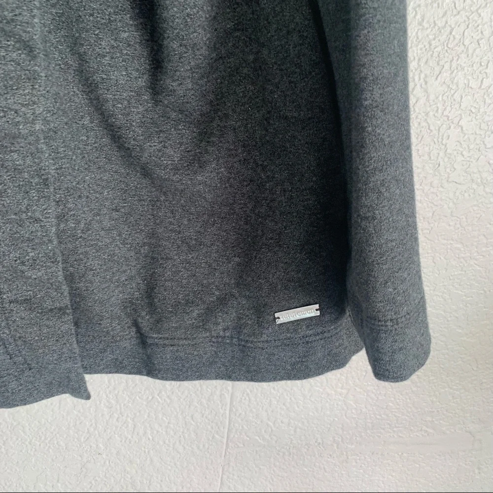 Lululemon heather gray cocoon wrap button jacket 6 - Picture 4 of 6